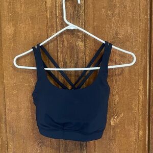 lululemon Energy Bra in True Navy, size 8